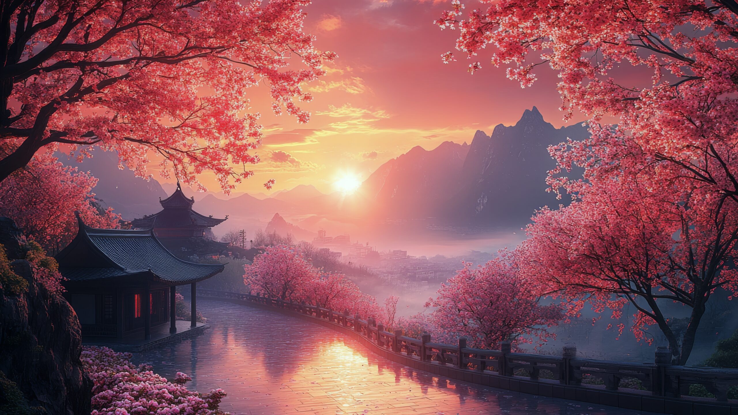 Spa Soleil Rouge Mountain Range